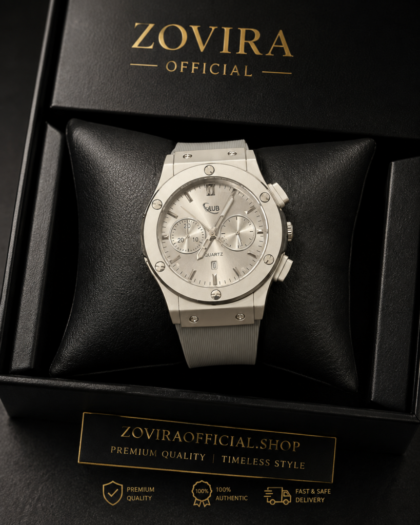 HUB Classic Fusion Chronograph Watch Date working Master lock