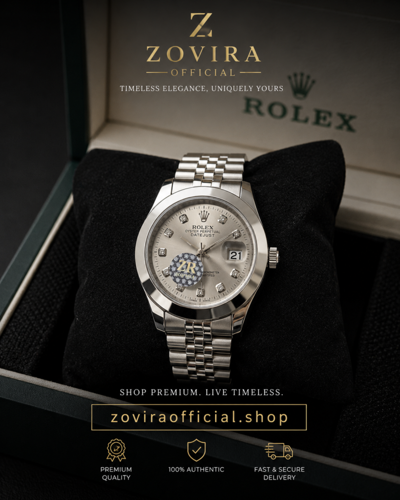 Rolex Datejust Style Watch Semi-Automatic Water Proof