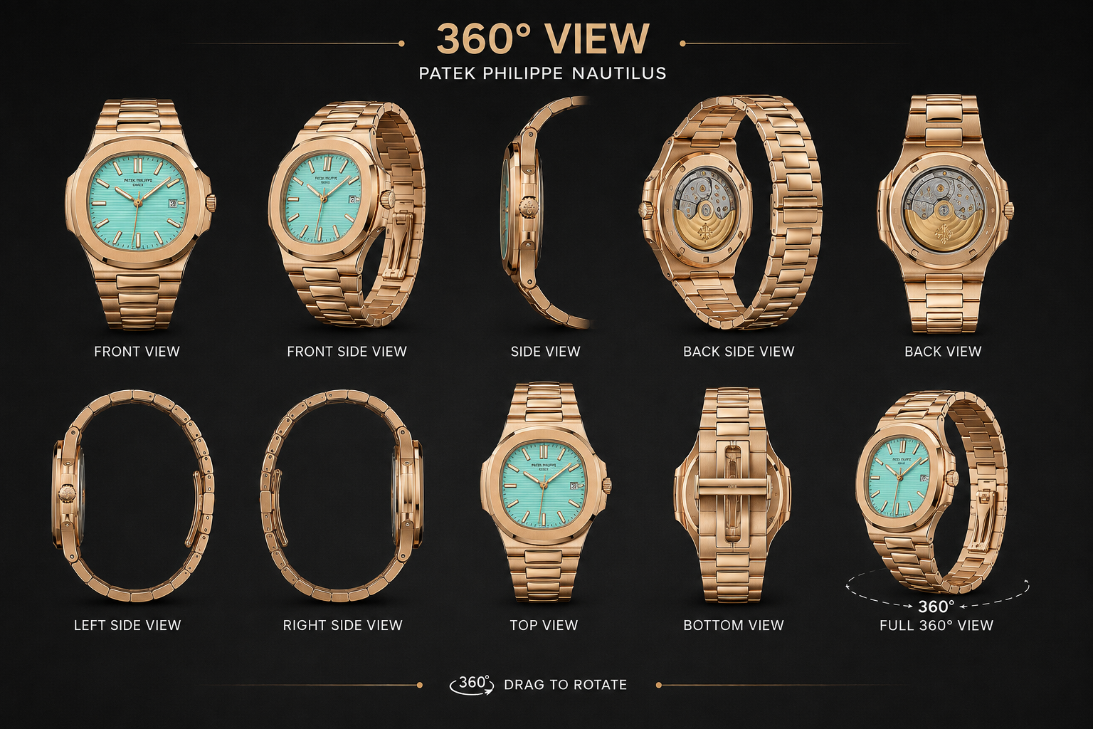 Chain Watch for Men PP-5599 - Image 3